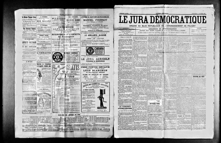 Le Jura démocratique (1907-1908)