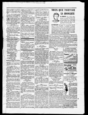 La Liberté du Jura et de la Franche-Comté. 1er semestre 1908.