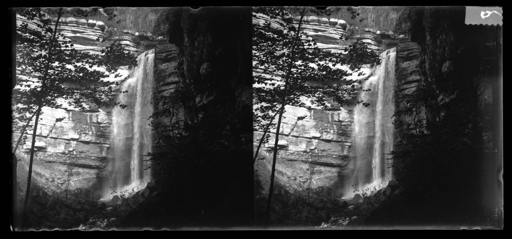 Cascades du Hérisson, le Grand Saut près de Ménétrux-en-Joux.