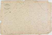 Picarreau, section C, le Village, feuille 4.géomètre : F. Chaunet aîné