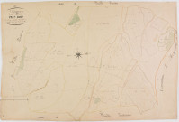 Songeson, section A, les Prés Bois, feuille 3.géomètre : Laplace