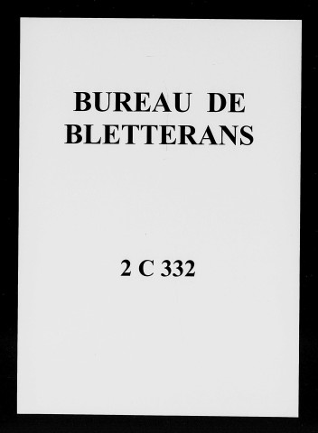 Registre du 6 février 1751 au 16 juillet 1752