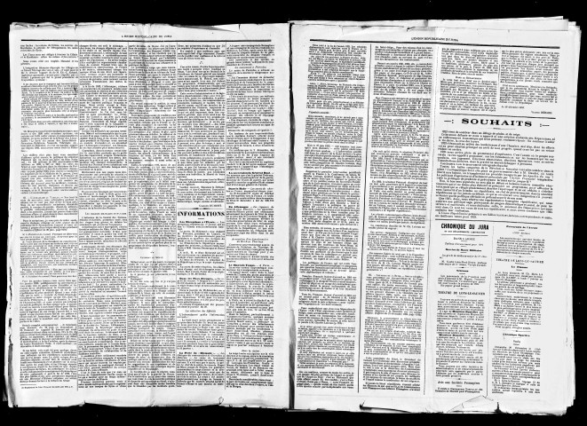 L'Union républicaine du Jura. 1924.