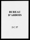 Registre du 8 Novembre au 31 Décembre 1738