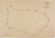 Rahon, section B, les Bois, feuille 1.géomètre : Duchesne Henry