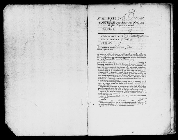 Registre du 1er mars au 8 juillet 1767