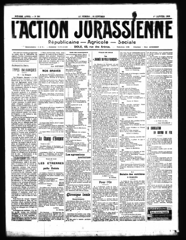 L'Action jurassienne (1916)