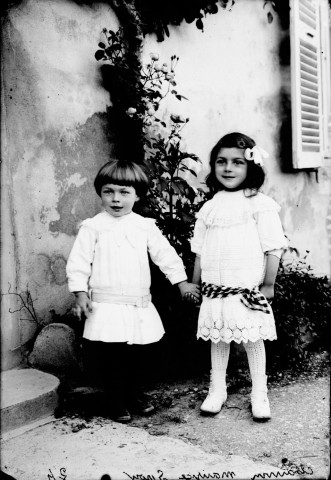 Deux enfants Maurice Chauvin. Sirod