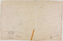 Bellecombe, section B, le Détroit, feuille 3.géomètre : Trésy