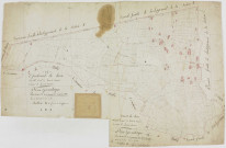Courlaoux, section B, feuilles 1 et 2.géomètre : [Grenot