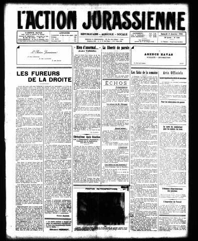 L'Action jurassienne (1931)