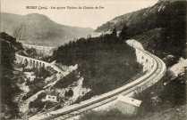 Morez (Jura). Les quatre viaducs du chemin de fer. Ch. Paget, libraire à Morez.