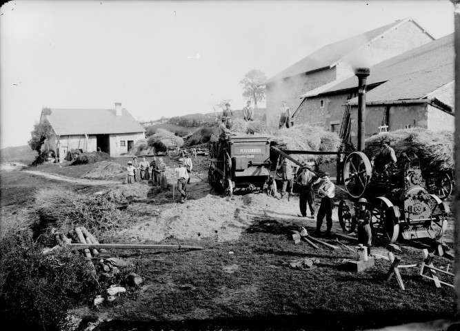 Scène de travail. Bief-des-Maisons