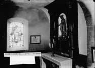Eglise d'Aresches. Autel de la Sainte Vierge. 1934