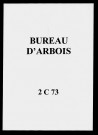 Registre du 6 Décembre 1762 au 5 Août 1763