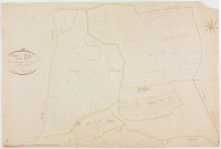 Saint-Aubin, section A, Récépage et Canton, feuille 1.[1825] géomètre : Tabey