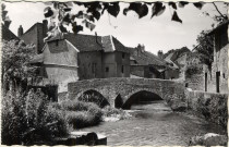 Arbois. (Jura). Vieux pont sur la Cuisance. Dole (Jura), E. Protet.