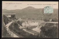 82 – Environs de St-Claude – Pont de Molinges, sur la Bienne (Cliché E. Mandrillon, Phot à St-Claude) (1906)