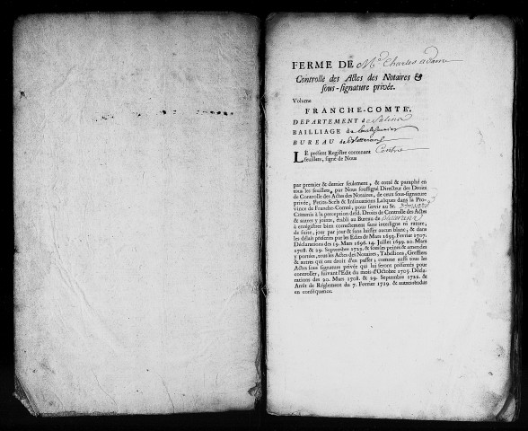 Registre du 18 avril 1746 au 31 décembre 1747