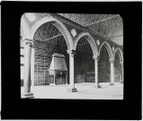 Reproduction d'une vue de la salle des états généraux du château de Blois.