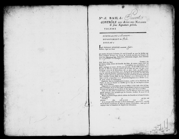 Registre du 1er mai 1766 au 1er janvier 1769