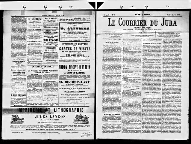 Le Courrier du Jura.