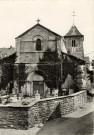 Courtefontaine (Jura). L'église de Courtefontaine, monument du XIIème siècle. 39-Jura.