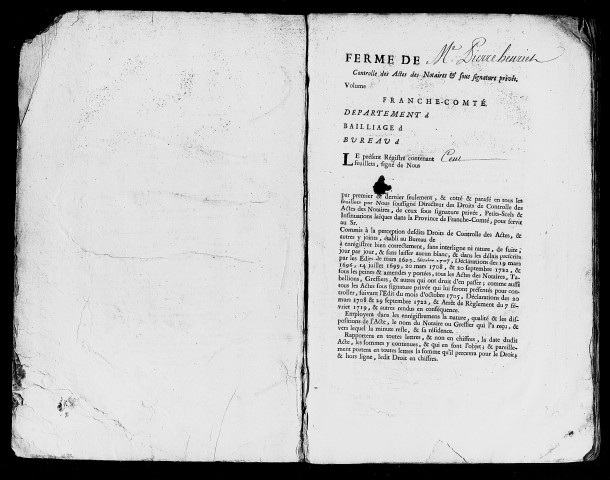 Registre du 24 juillet 1760 au 25 septembre 1761