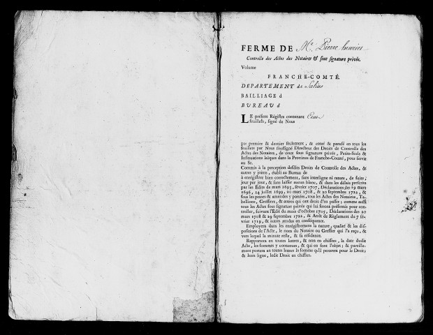 Registre du 25 septembre 1761 au 21 novembre 1762