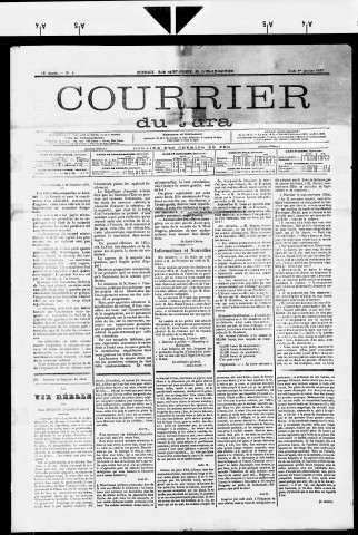 Le Courrier du Jura.