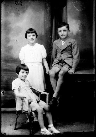 Trois enfants Roy. Faubourg