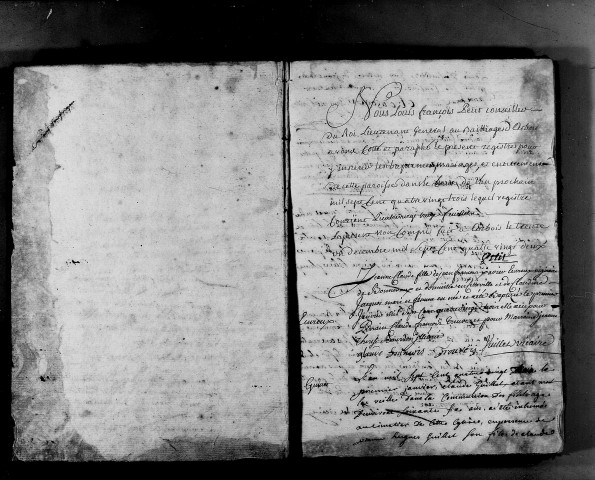 Baptêmes, mariages, sépultures 1er janvier-24 décembre 1783