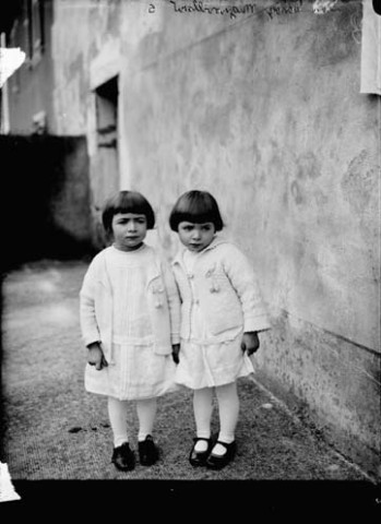 Deux enfants Léon Daloz. MIgnovillard