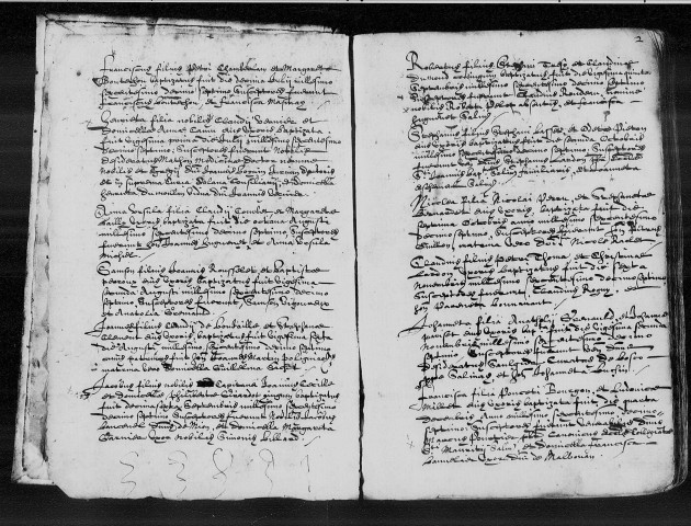 Série communale : baptêmes, 4 avril 1617 - 2 avril 1682.
