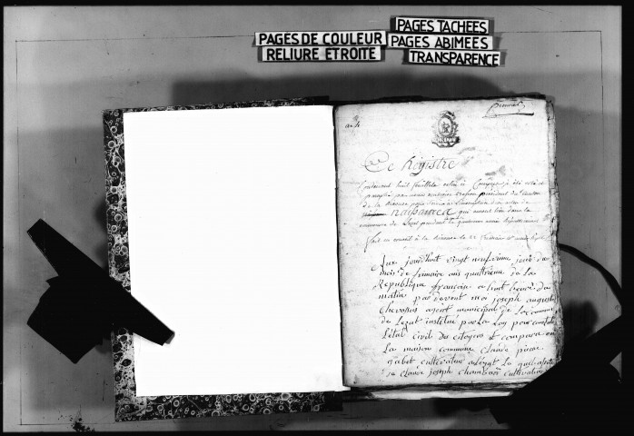 Naissances, décès an IV-1812, publications de mariage an XII-1812, mariages an IV-an VI, an IX-1812.