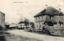Chaux-des-Prés (Jura). La mairie. Roche.