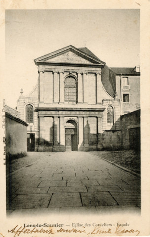 photo carte postale ancienne l'eglise - la Chaire 38 TOUR DU PIN (LA)