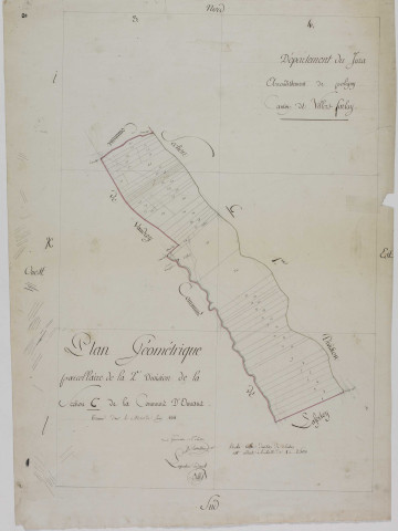 Ounans, section A, feuille 2.
