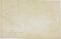Offlanges, section A, le Couchant, feuille 2.géomètre : Billet