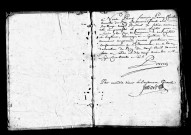 Série communale : baptêmes, mariages et sépultures, janvier 1737-décembre 1750.