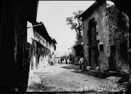 Vue d'une rue (boucherie, tannerie)