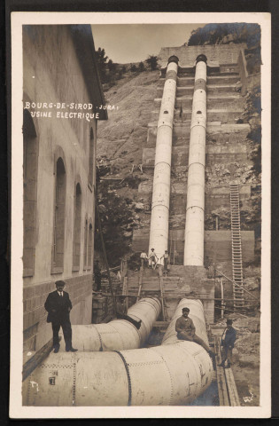 Bourg-de-Sirod (Jura) Usine Électrique