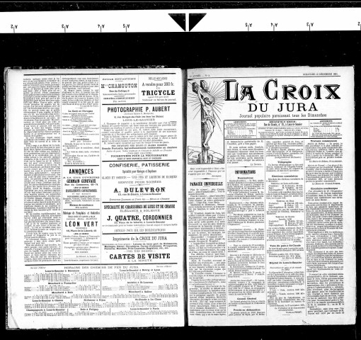 Voix du Jura, 10 avril 1891-1895.