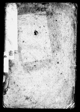 Registre du 9 octobre 1728 au 30 novembre 1730