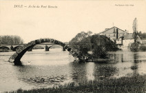 Dole (Jura). L'arche du pont romain. Dole, Veuve Karrer.