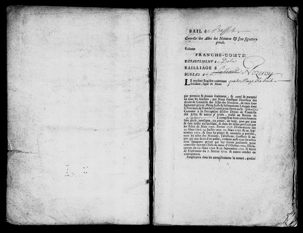 Registre du 18 juin 1725 au 5 octobre 1726