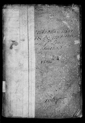 Registre du 1er mai 1702 au 2 janvier 1704