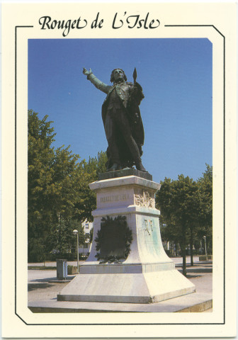 Statue de Rouget de L'Isle.