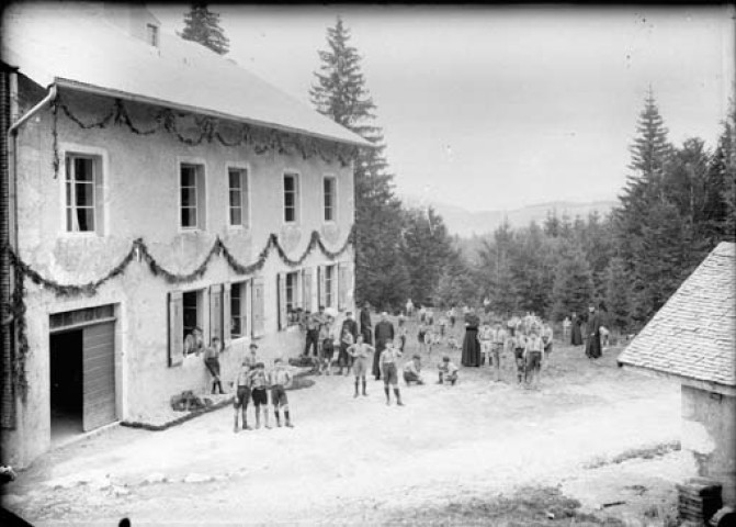 Colonie de Prémanon. Scène de jeux