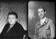 Identités. Pieron / Madame Germain. Facteur